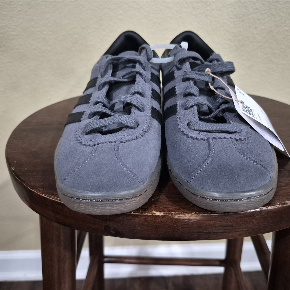 Adidas Stadt Men's Gray/Black Sneakers JQ9013 Size 8
